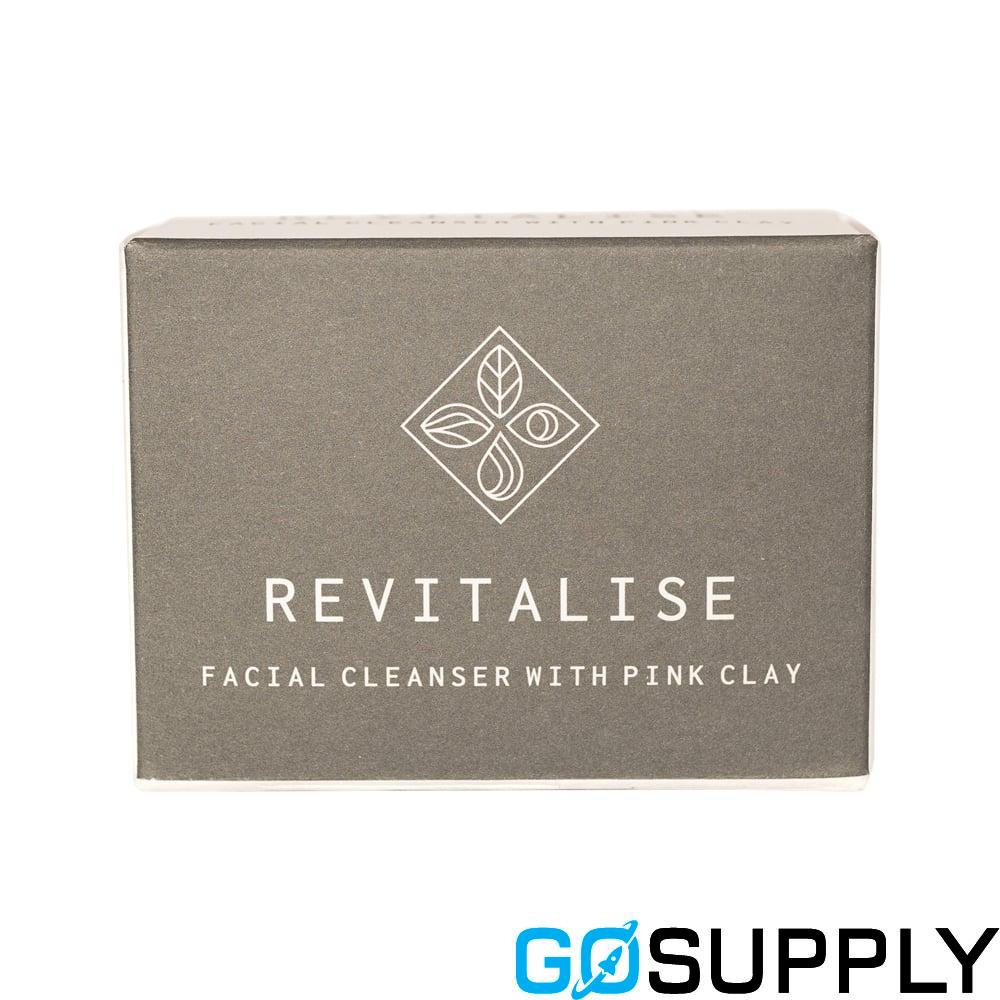Base (Soap With Impact) Bar - Type: Revitalise Facial Cleanser with Pink Clay Weight: 120g