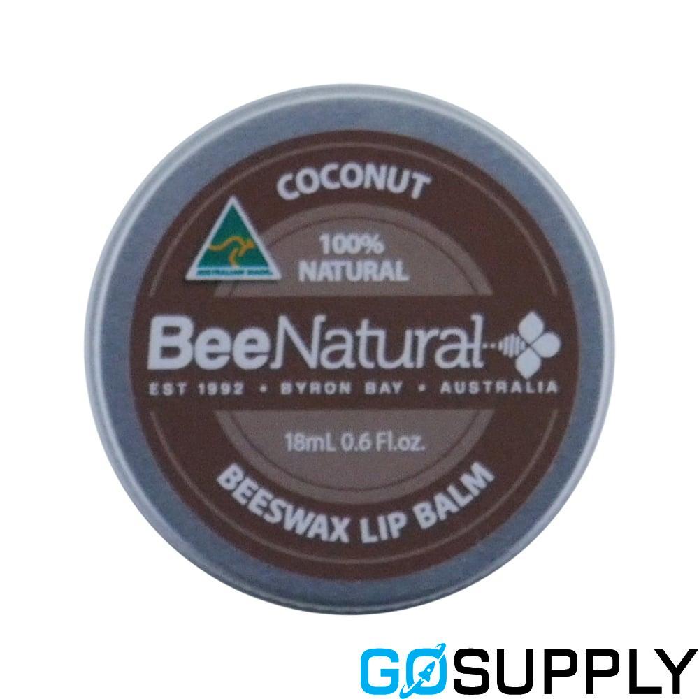 Bee Natural Lip Balm Tin - Volume: 18ml Flavour: Coconut