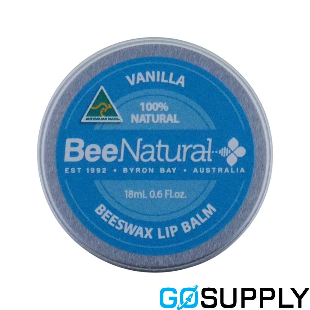 Bee Natural Lip Balm Tin - Volume: 18ml Flavour: Vanilla