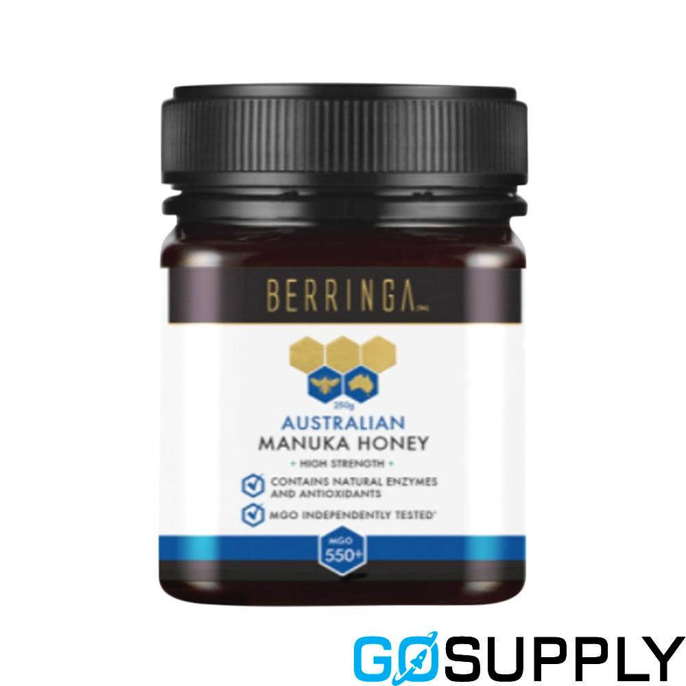 Berringa Australian Manuka Honey - Weight: 250g Strength: High (MGO 550+)