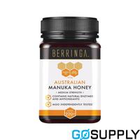 Berringa Australian Manuka Honey - Weight: 500g Strength: Medium (MGO 220+)
