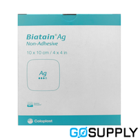Biatain Ag Anti Bacterial Non-Adhesive Foam 10 x 10cm