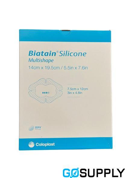 Biatain Silicone Adhesive Foam Multishape 14 x 19.5cm