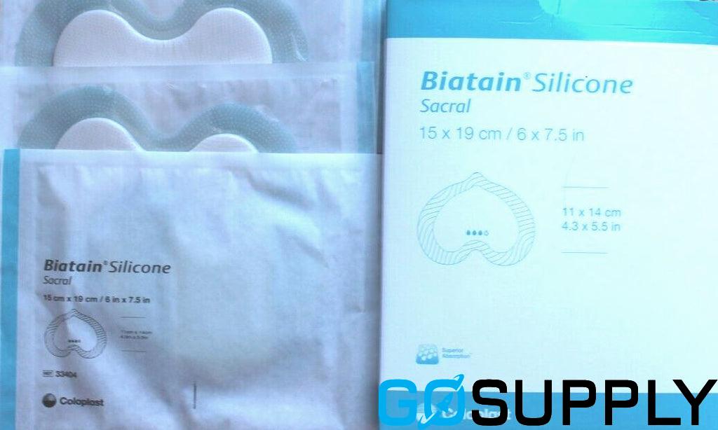 Biatain Silicone - Type: Adhesive Foam Size: 15 x 19cm