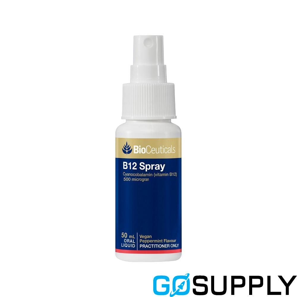 BioCeuticals B12 Peppermint Oral Spray - Volume: 50ml