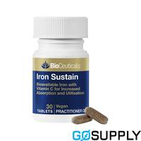 BioCeuticals Iron Sustain - Count: 30t - Packet (30 Single)