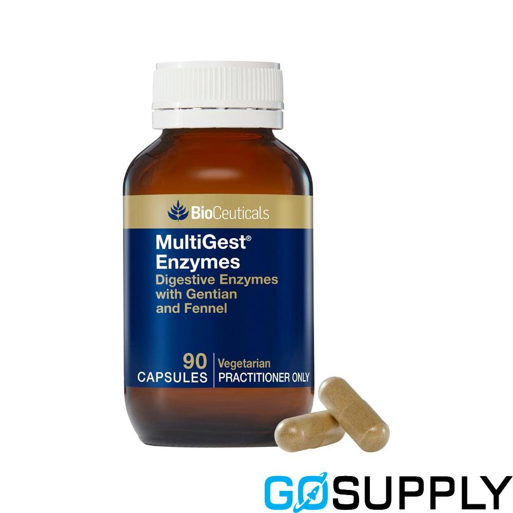 BioCeuticals MultiGest Enzymes - Capsule Count: 90c