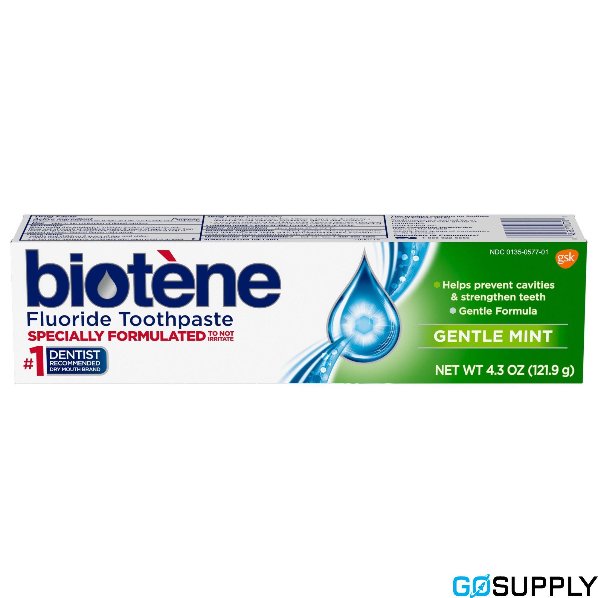 Biotene Dry Mouth Relief Flouride Toothpaste 120g