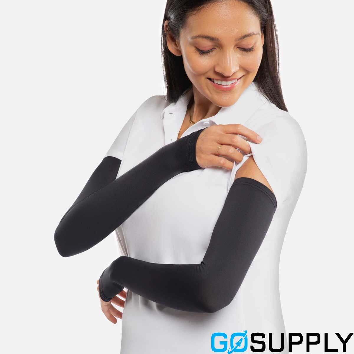 Black Sleeves with Thumbhole - Adult