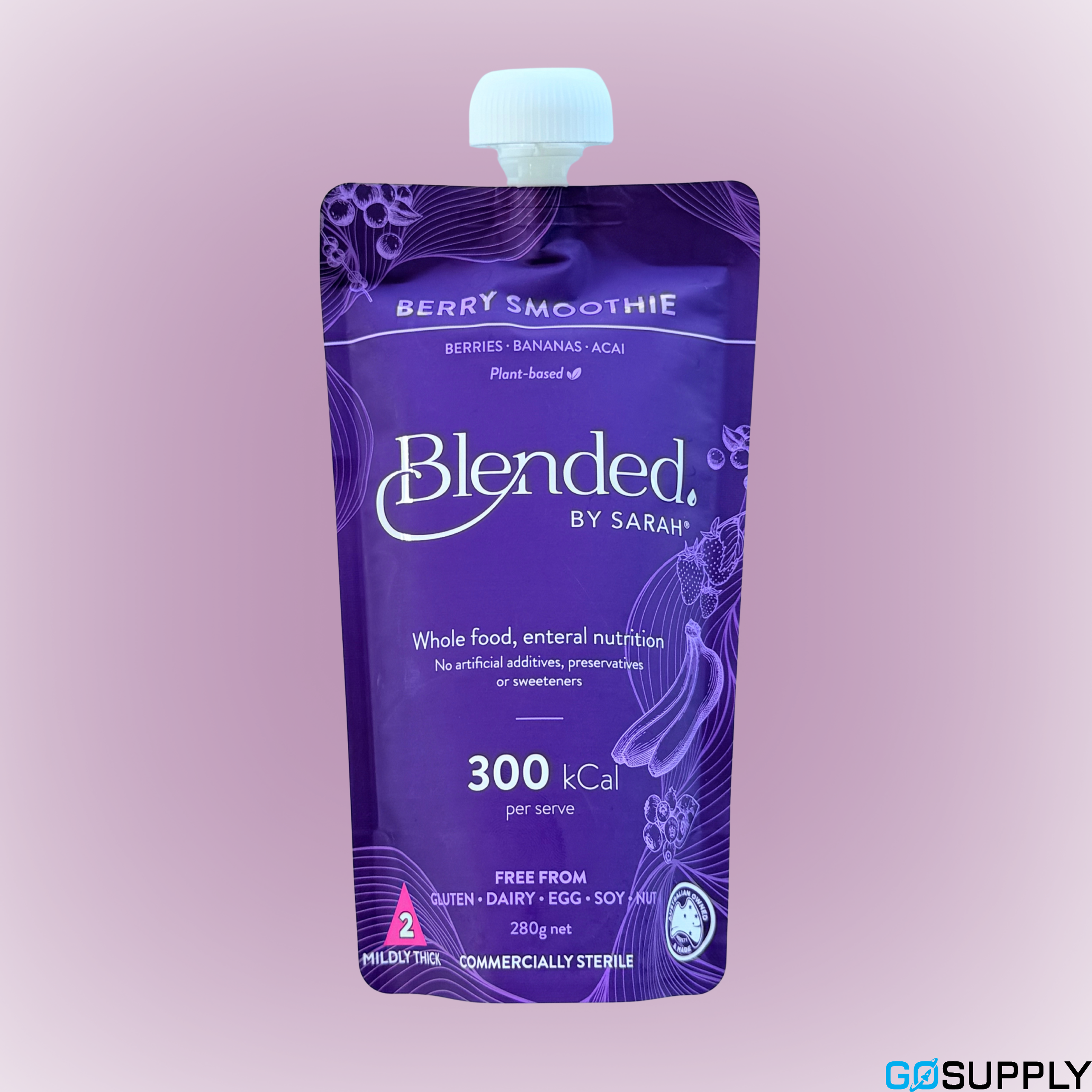 Blended by Sarah (Berry Smoothie · 280g)