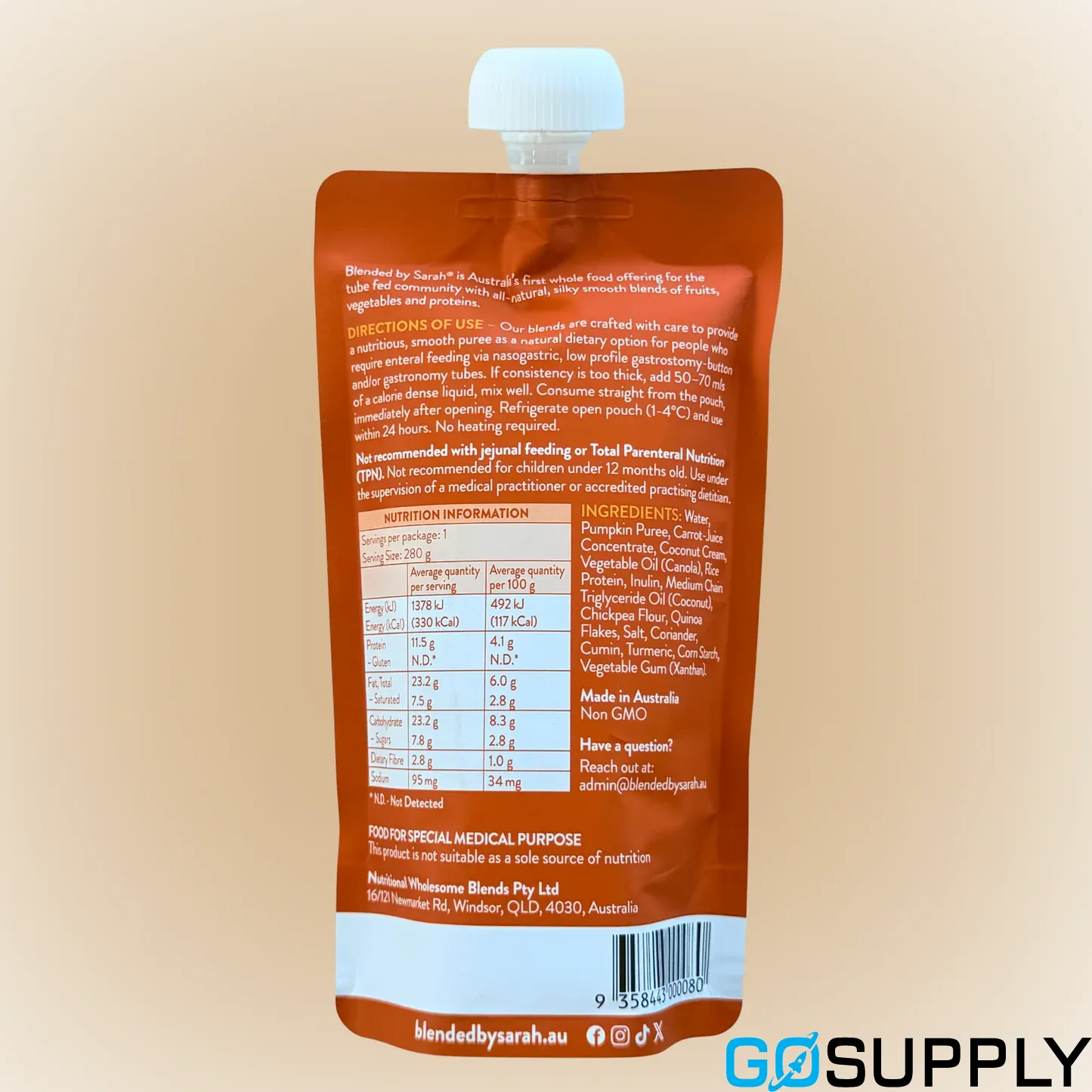 Blended by Sarah (Pumpkin Spice · 280g)