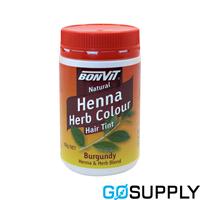 Bonvit Natural Hair Tint Henna Herb Colour - Type: Henna & Herb Blend Color: Burgundy Weight: 100g