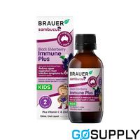Brauer Sambucus Black Elderberry - Type: Kids Immune Plus Volume: 100ml