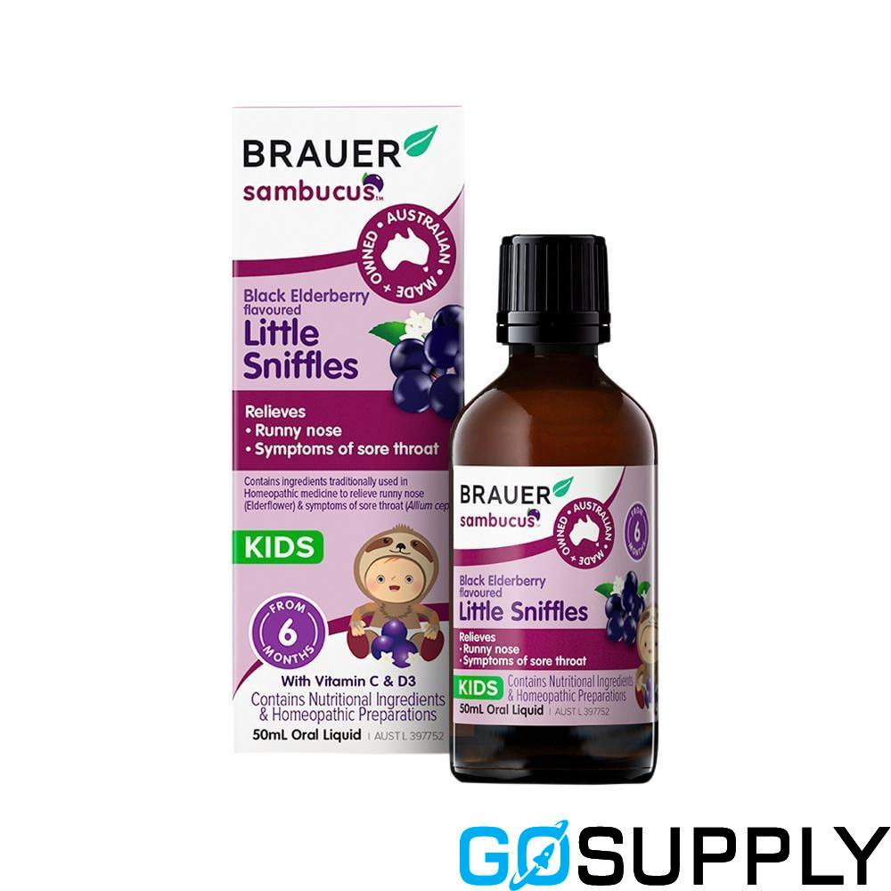 Brauer Sambucus Black Elderberry - Type: Kids Little Sniffles Volume: 50ml