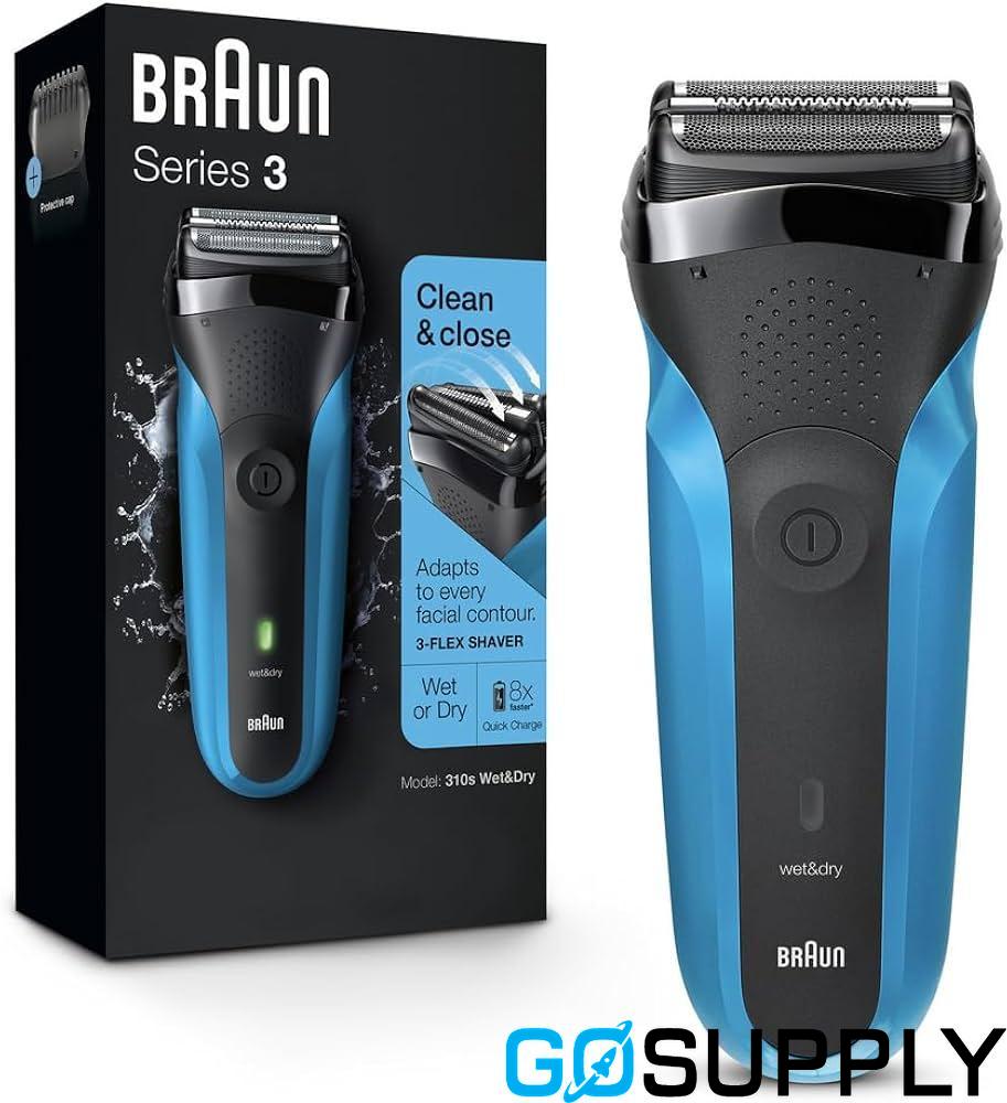  Braun Series 3 310s Rechargeable Wet&Dry Electric Shaver