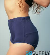 Brolly Sheets Womens Underwear - colour: white navy size: xs, s, m, l, xl