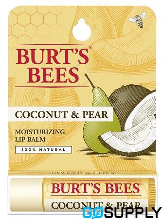 Burts Bees Moisturising Lip Balm - Weight: 4.25g Flavour: Coconut & Pear