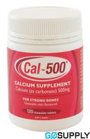 CAL-500 CHEW TAB - Flavour: Mint Strength: 500MG - Packet (120 Single)