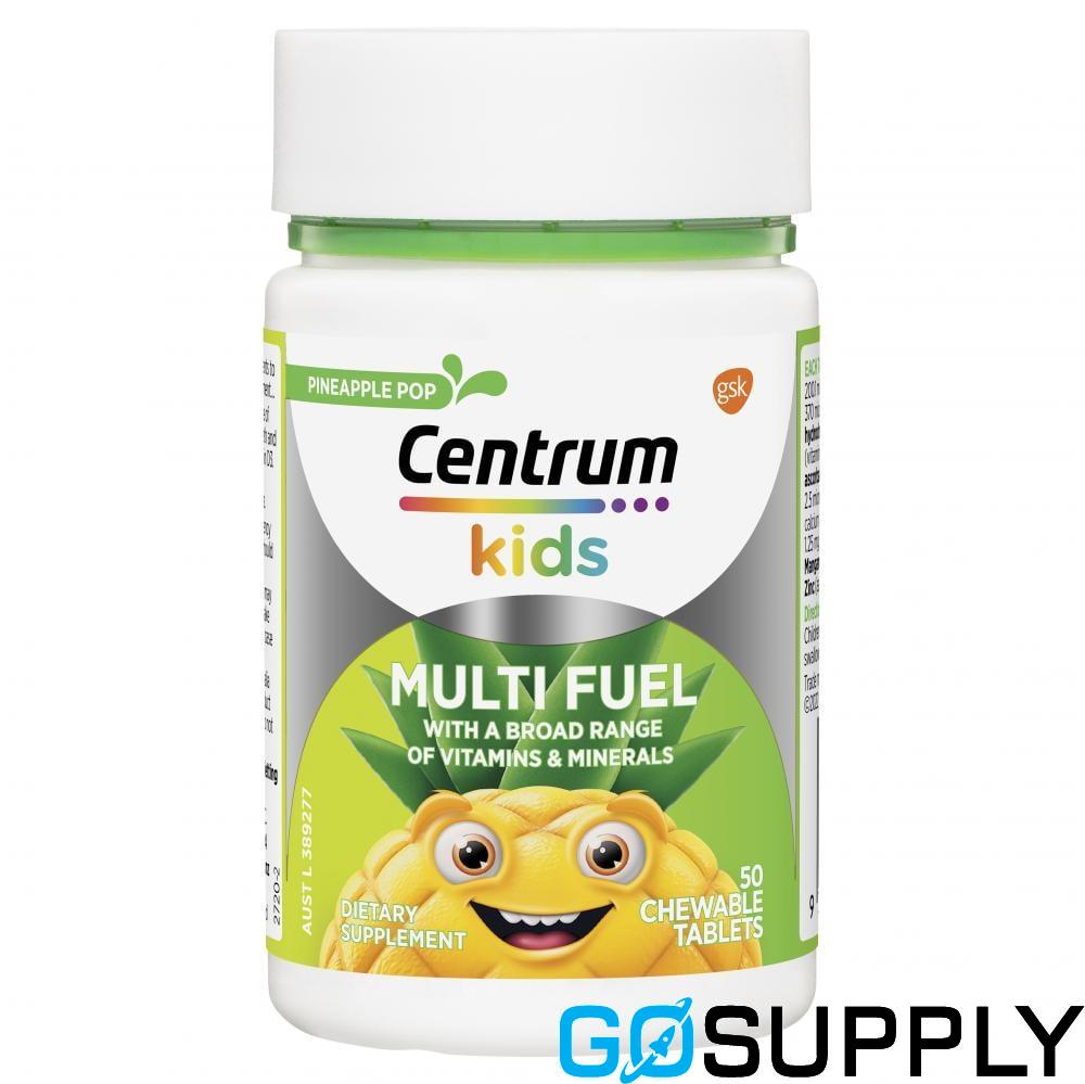 CENTRUM KIDS TAB - Type: MULTI FUEL CHEWABLE Pack Size: 50