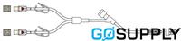 CODAN EXTENSION SET - Bore: REGBORE Type: 2WAY Clamp: 2GCLAMP Length: 18CM - Packet (50 Single)