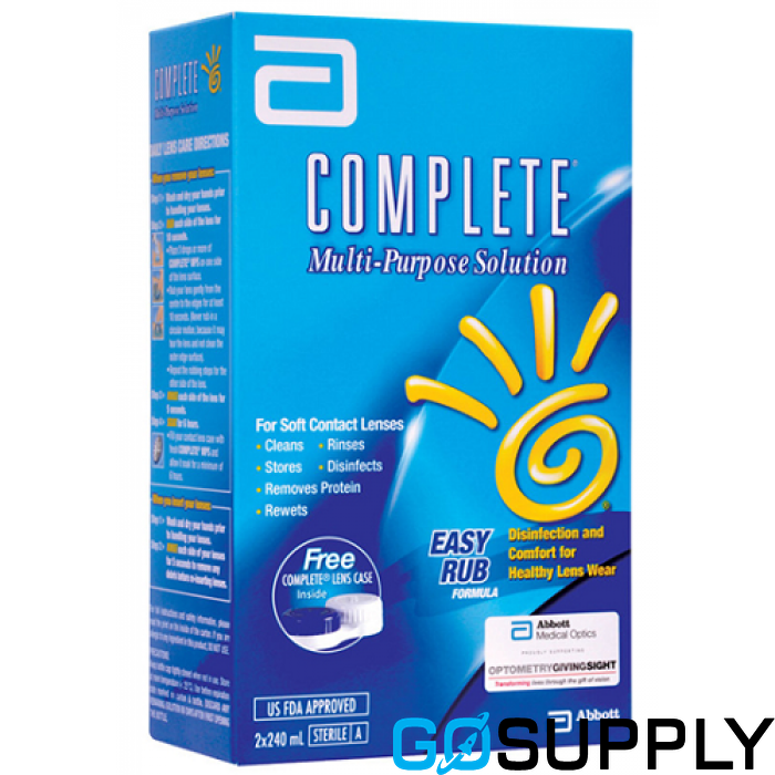 COMPLETE C/LENS Multi-Purpose Contact Solution - Volume: 240ML