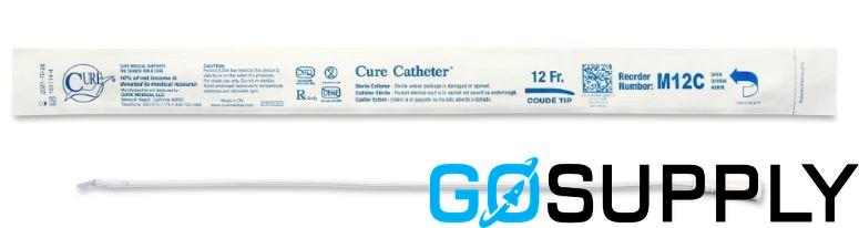 CURE Catheters - Tip: Coude Type: Nelaton Male Length: 40cm