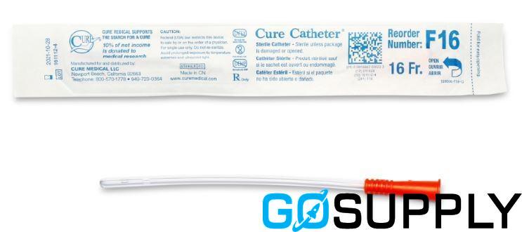 CURE Catheters - Tip: Straight Type: Uncoated Gender: Female Length: 15cm