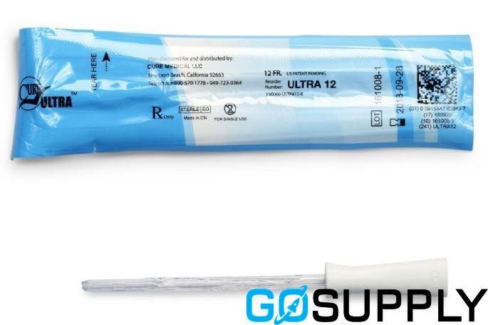 CURE ULTRA CATH PRE LUBE - Gender: Female Length: 15CM Tip Type: Straight