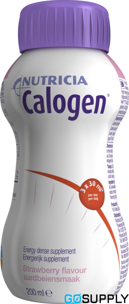 Calogen Oral Fat Emulsion (Strawberry · 200mL)