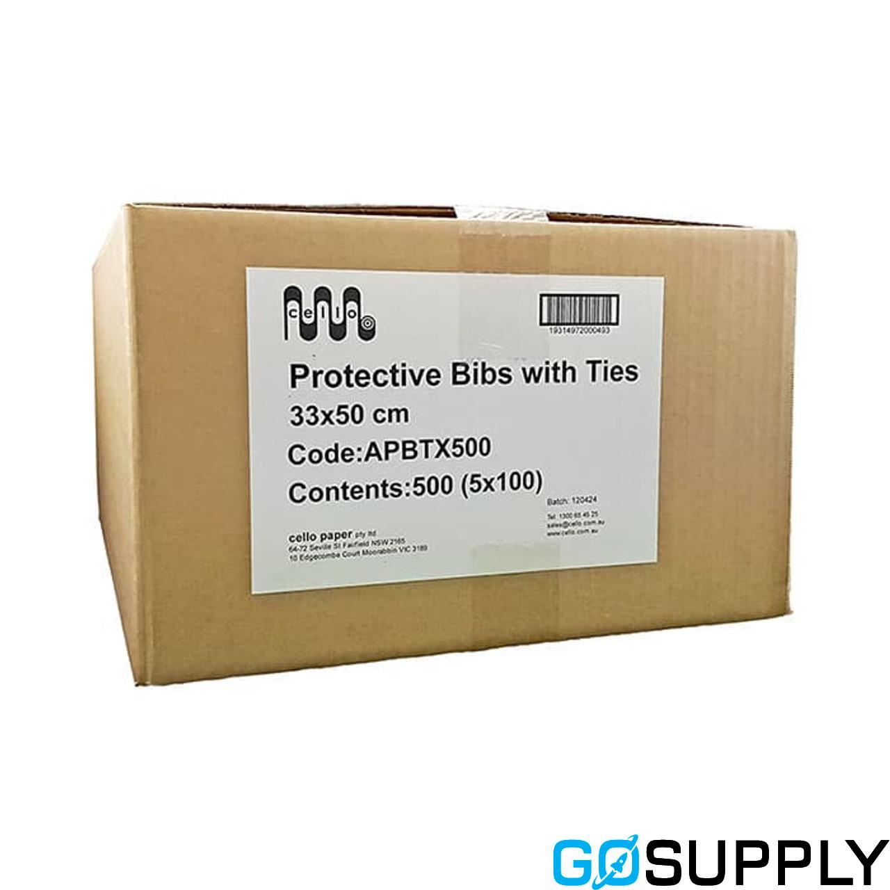 Cello Bibs with Ties