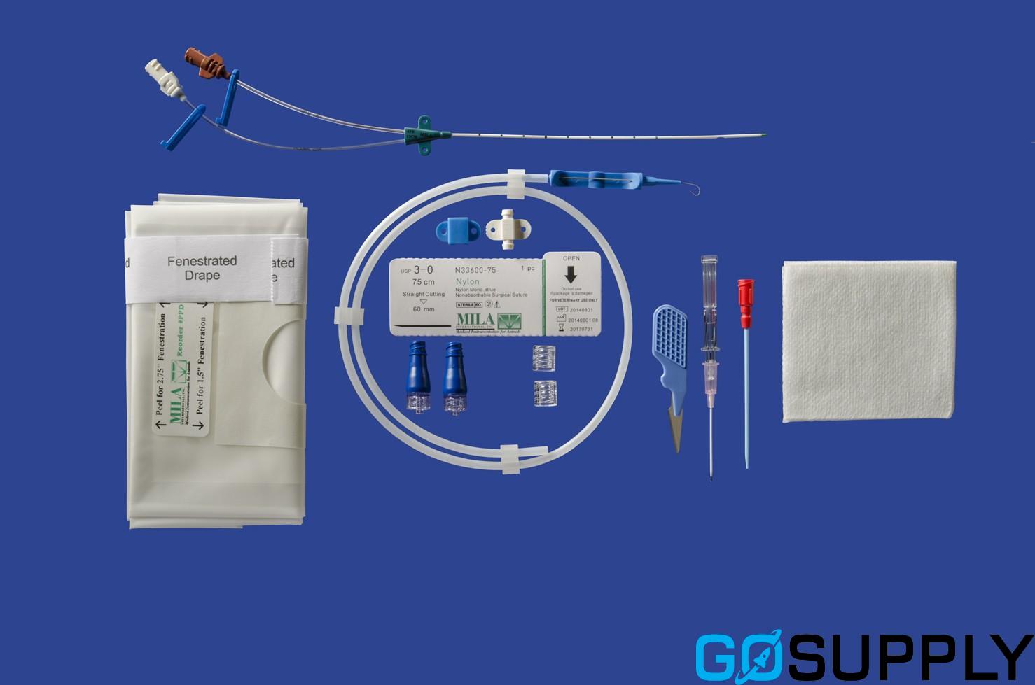 Central Line Adhesive Fenestrated Drape