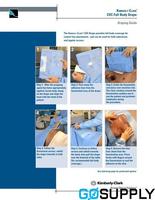 Central Line Adhesive Fenestrated Drape - Carton