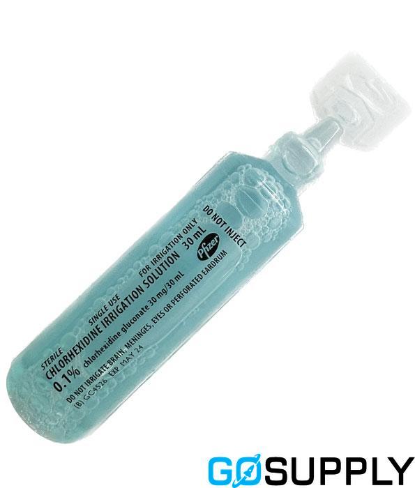 Chlorhexidine 0.1% Irrigation Solution 30Ml