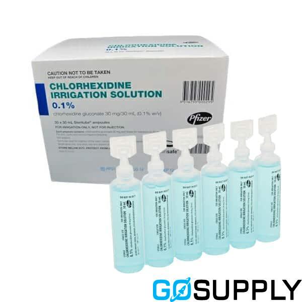 Chlorhexidine 0.1% Irrigation Solution 30Ml
