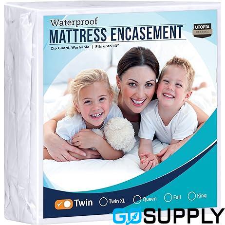 Comfort Science Wet Guard Waterproof Mattress Slip Single Bed x1