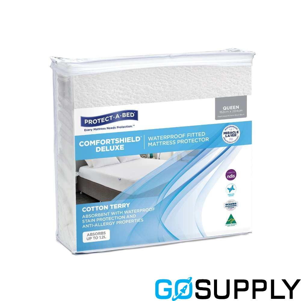 Comfortshield® Deluxe Mattress Protector - Size: Double