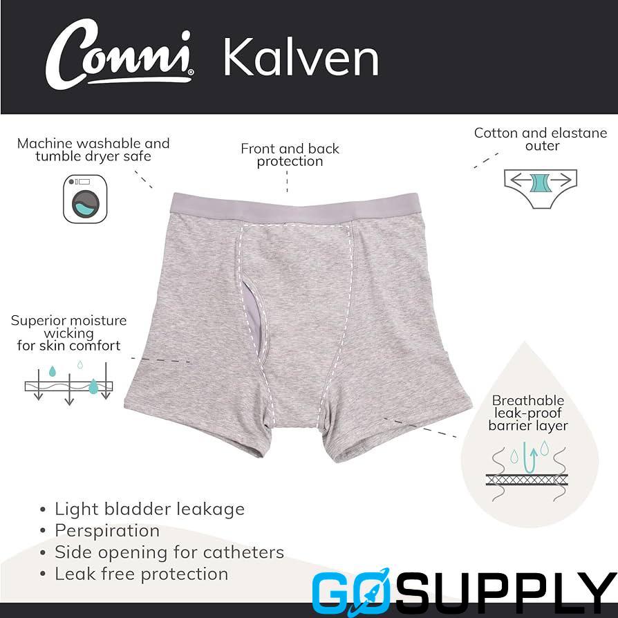 Conni - Mens Kalven Grey - Size: L