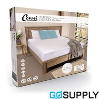 Conni - Micro-Plush Waterproof Flat Sheet (King Single)