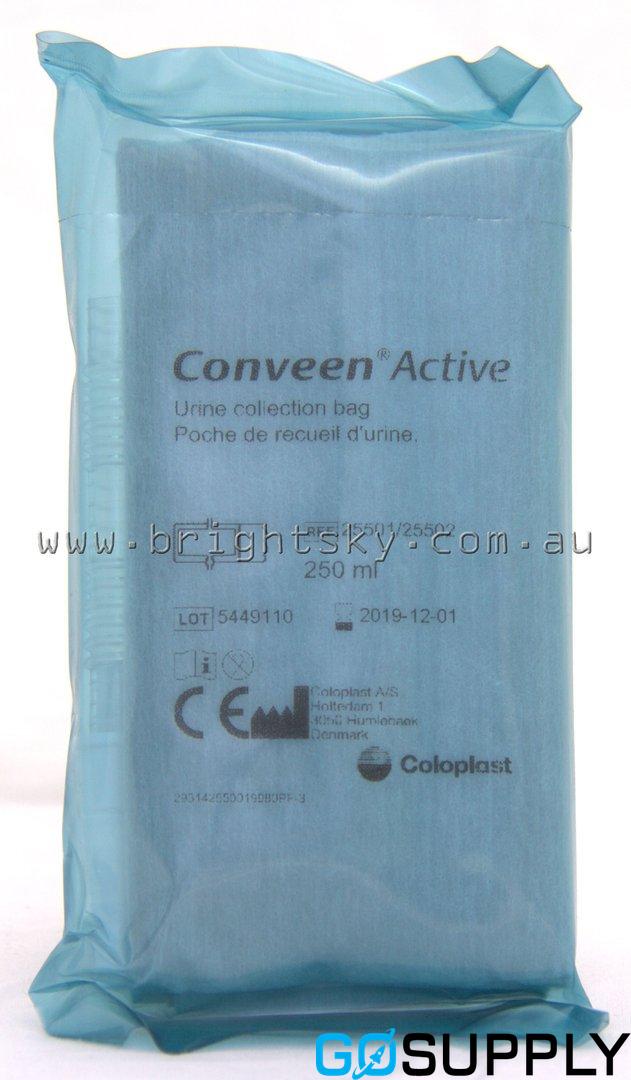 Conveen Active Leg Bag Non-Sterile 7cm / 250ml