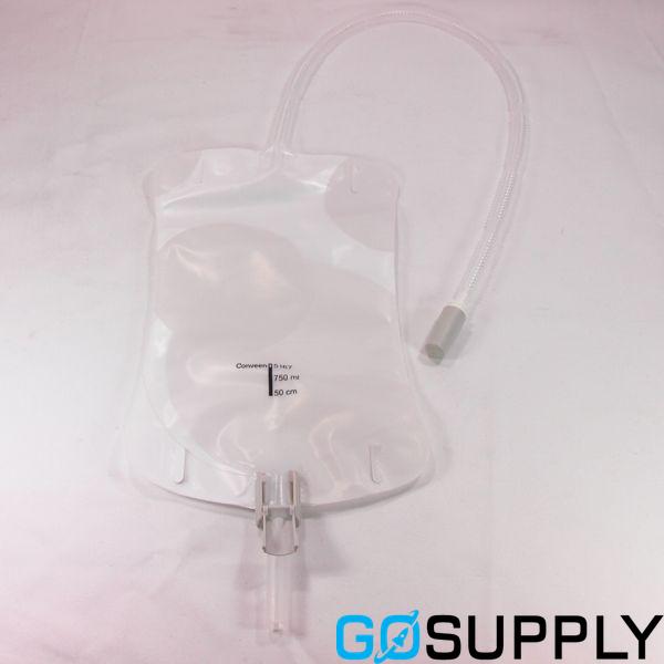 Conveen Security+ Leg Bags - Sterility: Non Sterile Length: 50cm Capacity: 750ml