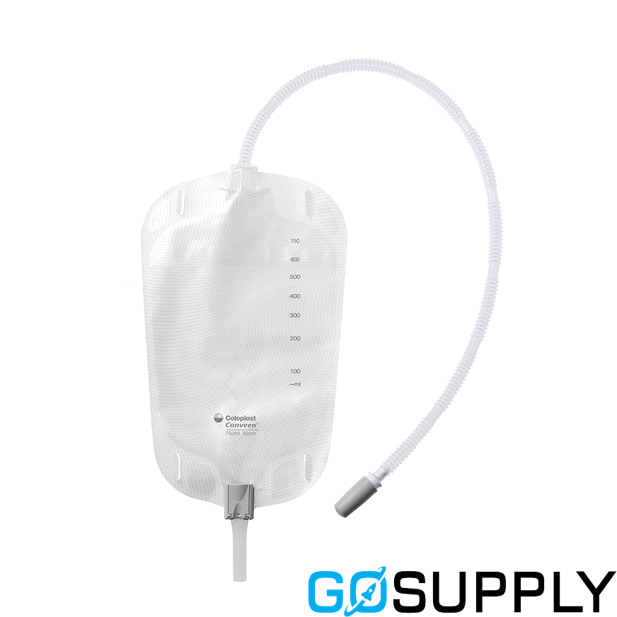 Conveen Security+ Leg Bag - Tube Length: 6cm Capacity: 500ml Sterility: Sterile