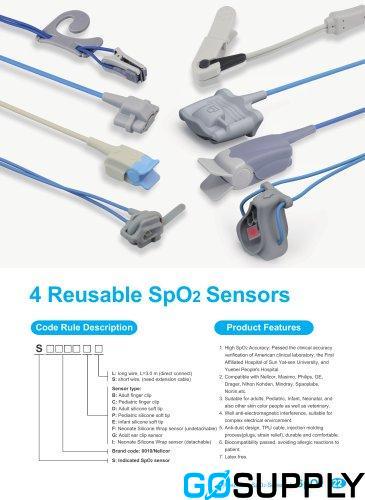 Creative Neonate Wrap Sensor for SP -20 Analogue v2 Green connector