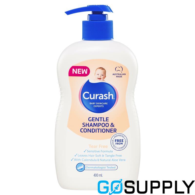 Curash Gentle Shampoo and Conditioner - Volume: 400ml