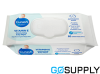 Curash Vitamin E Baby Wipes - Pack (80 Single)