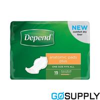 DEPEND PADS - Capacity: 1700ML - Packet (15 Single)
