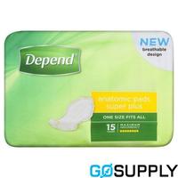 DEPEND PADS - Capacity: 3000ML - Packet (15 Single)