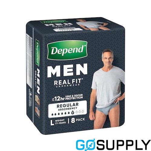 Depend Realfit Underwear for Men (LARGE · 8s)