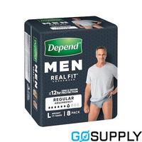 Depend Realfit Underwear for Men (LARGE · 8s) - Packet