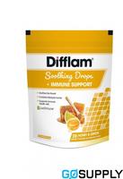 DIFFLAM SOOTHING DROPS - Unit: 20S Flavour: Honey & Lemon - Packet (20 Single)