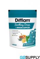 DIFFLAM SOOTHING DROPS - Unit: 20S Flavour: Menthol & Eucalyptus - Packet (20 Single)